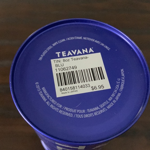 Teavana 8 oz tin - Picture 2 of 4
